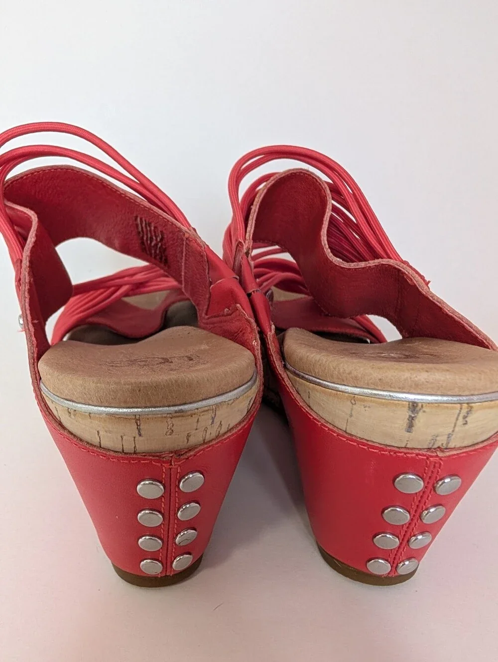 UGG Red Coral Strappy Women's Hilarie Wedge Sandal 10